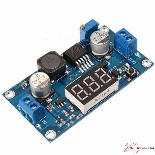 XL6009 Step Up Power Module DC-DC Boost Converter With Display - RC shop bd
