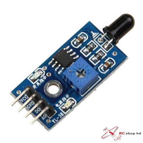 Flame Sensor Fire Detection Module RC Shop Bd